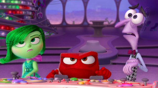 Disney Pixar Inside Out - Disgust, Anger and Fear