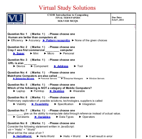 Virtual university exams schedule 2021 image