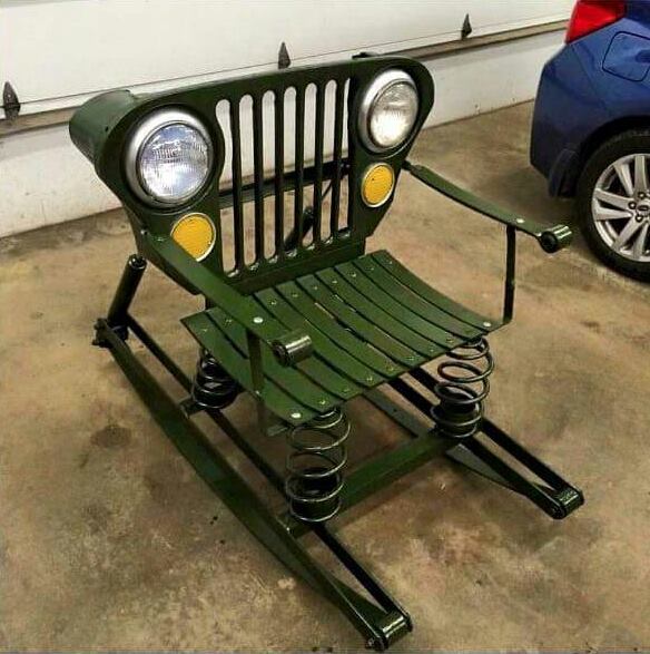 Just A Car Guy great Jeep chair