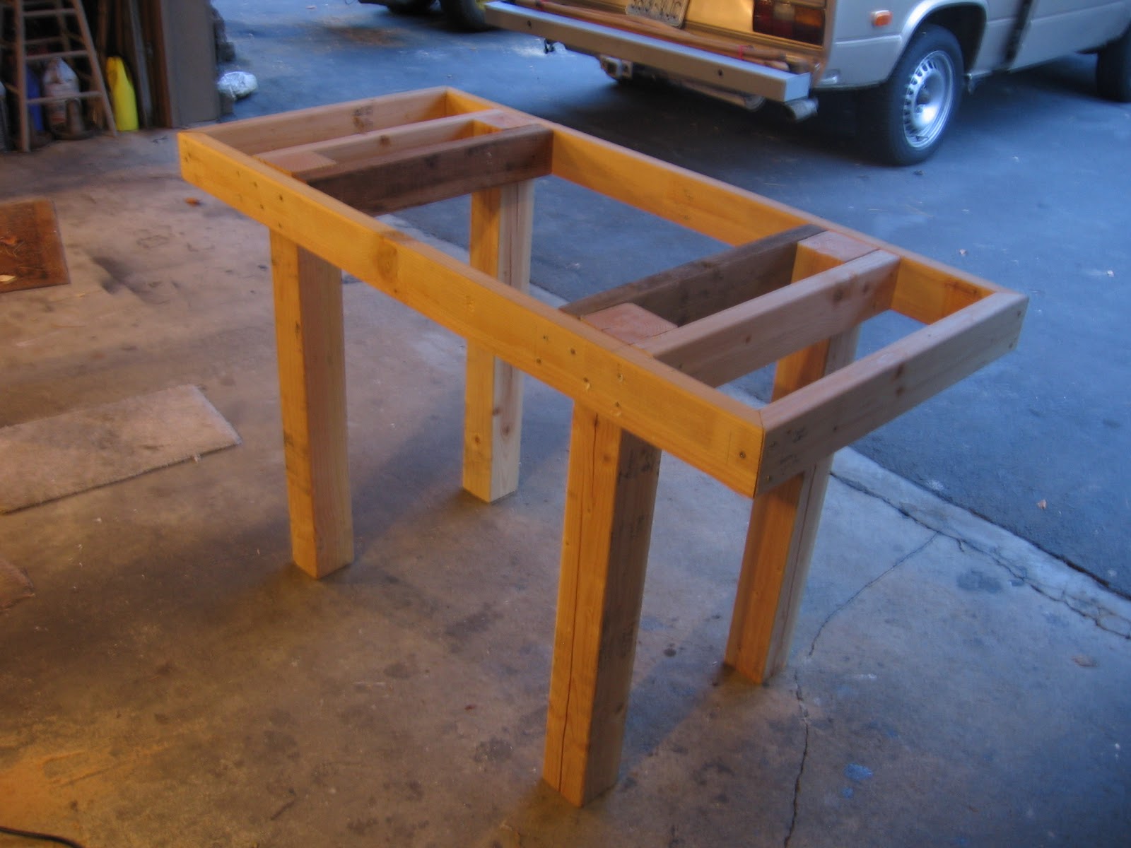 firedclay Building a work table for a Ceramic Studio