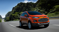 2012 Ford EcoSport orange front end