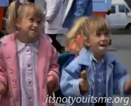 Just a little fun viral video featuring the Olsen Twins wayyy back in the 