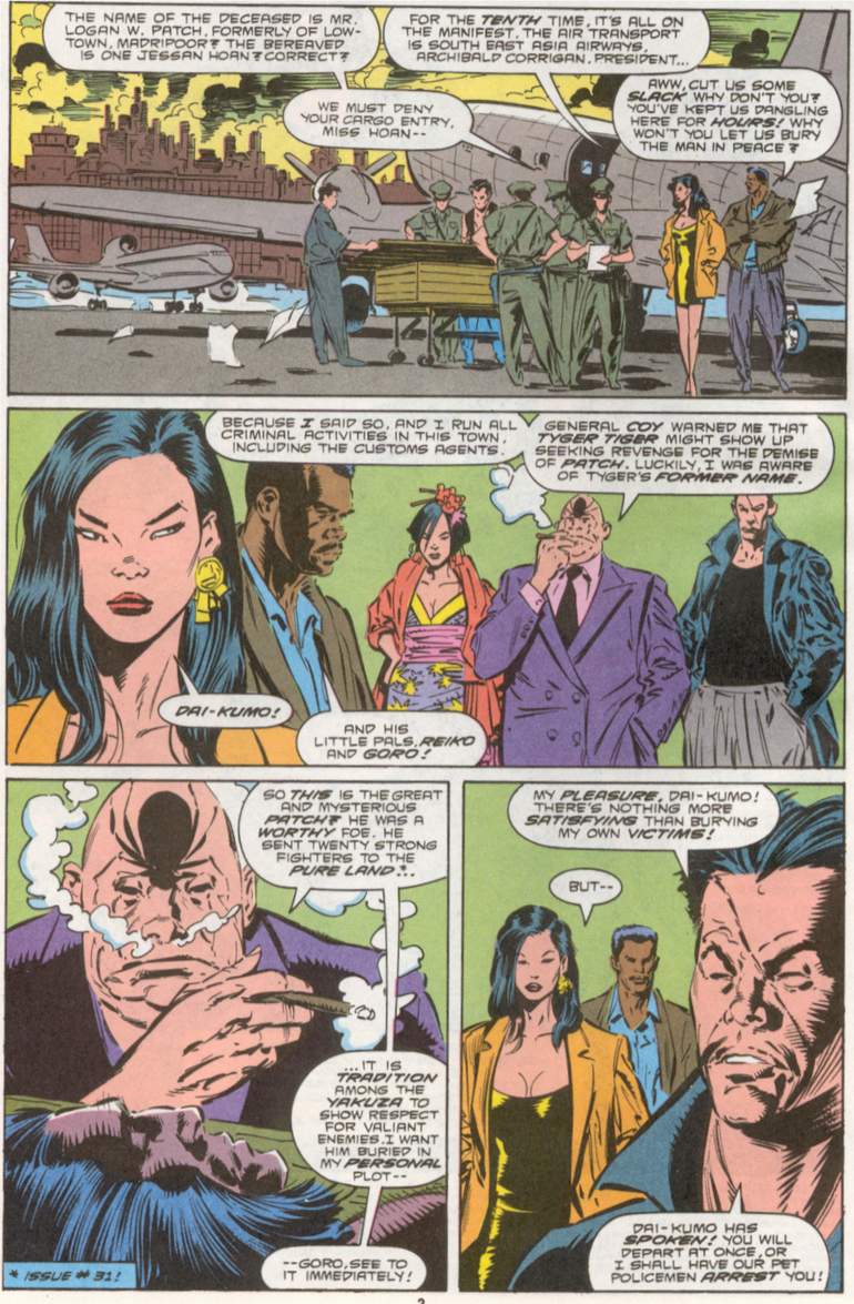 Read online Wolverine (1988) comic -  Issue #33 - 3