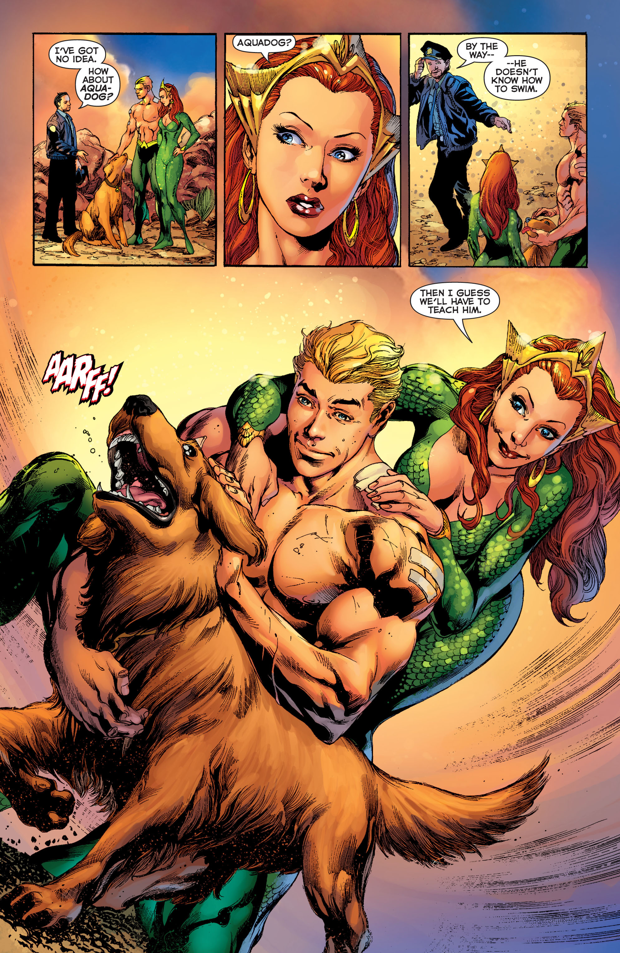 Read online Aquaman (2011) comic -  Issue #4 - 20