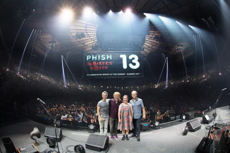 News Phish Celebrate Baker's Dozen Run At Madison