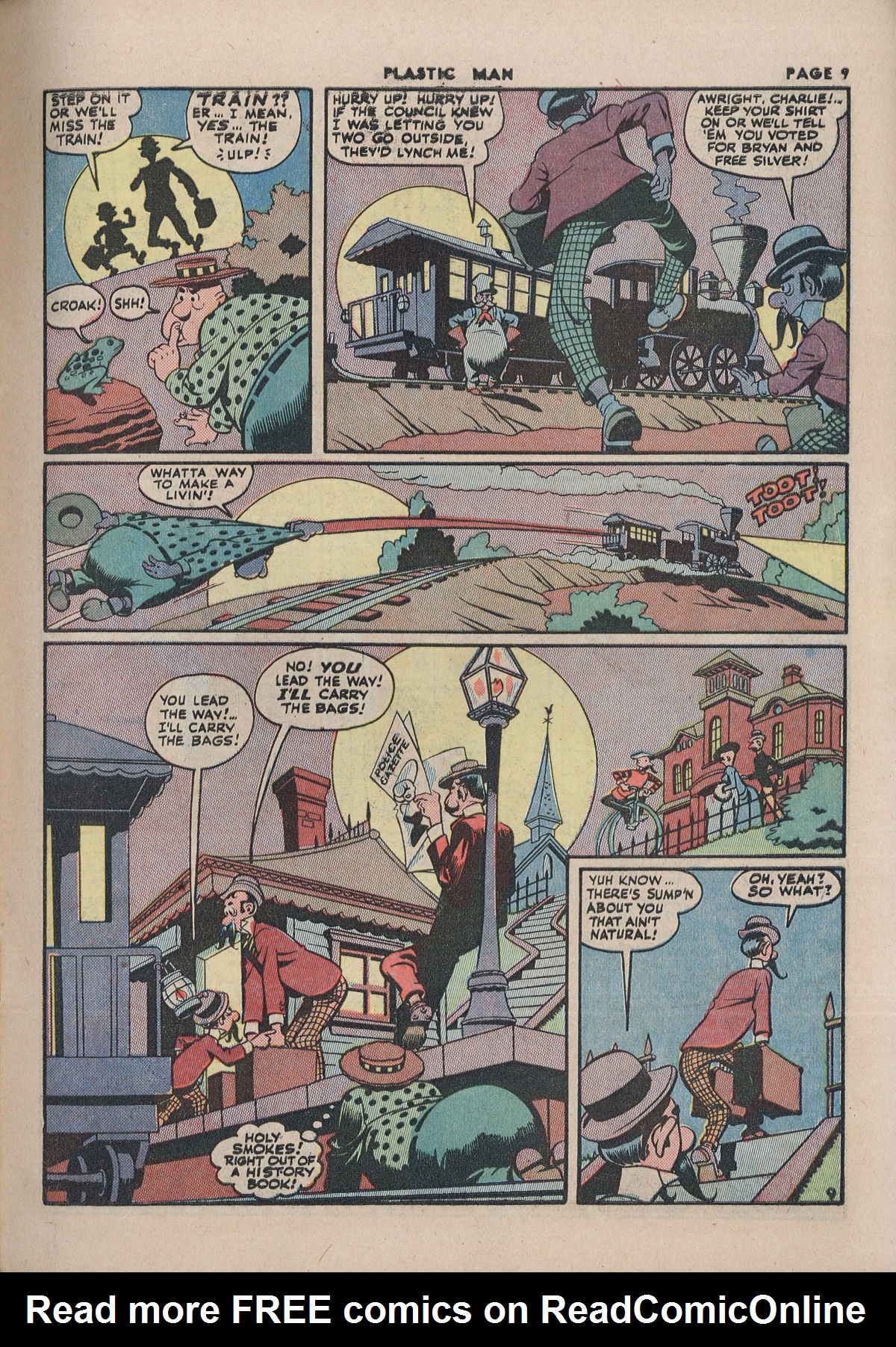Read online Plastic Man (1943) comic -  Issue #2 - 11