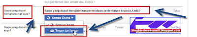 cara agar orang di facebook tidak bisa menemukan kita 