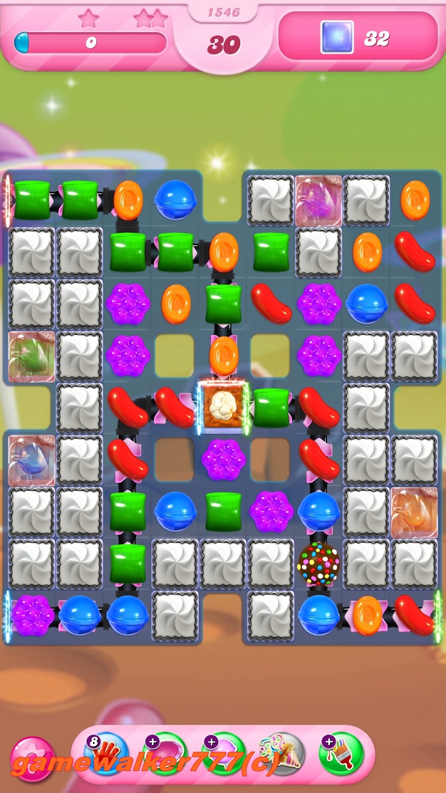 Candy Crush Saga（android版） をまったり攻略するBlog レベル1546 攻略 キャンディークラッシュサーガ