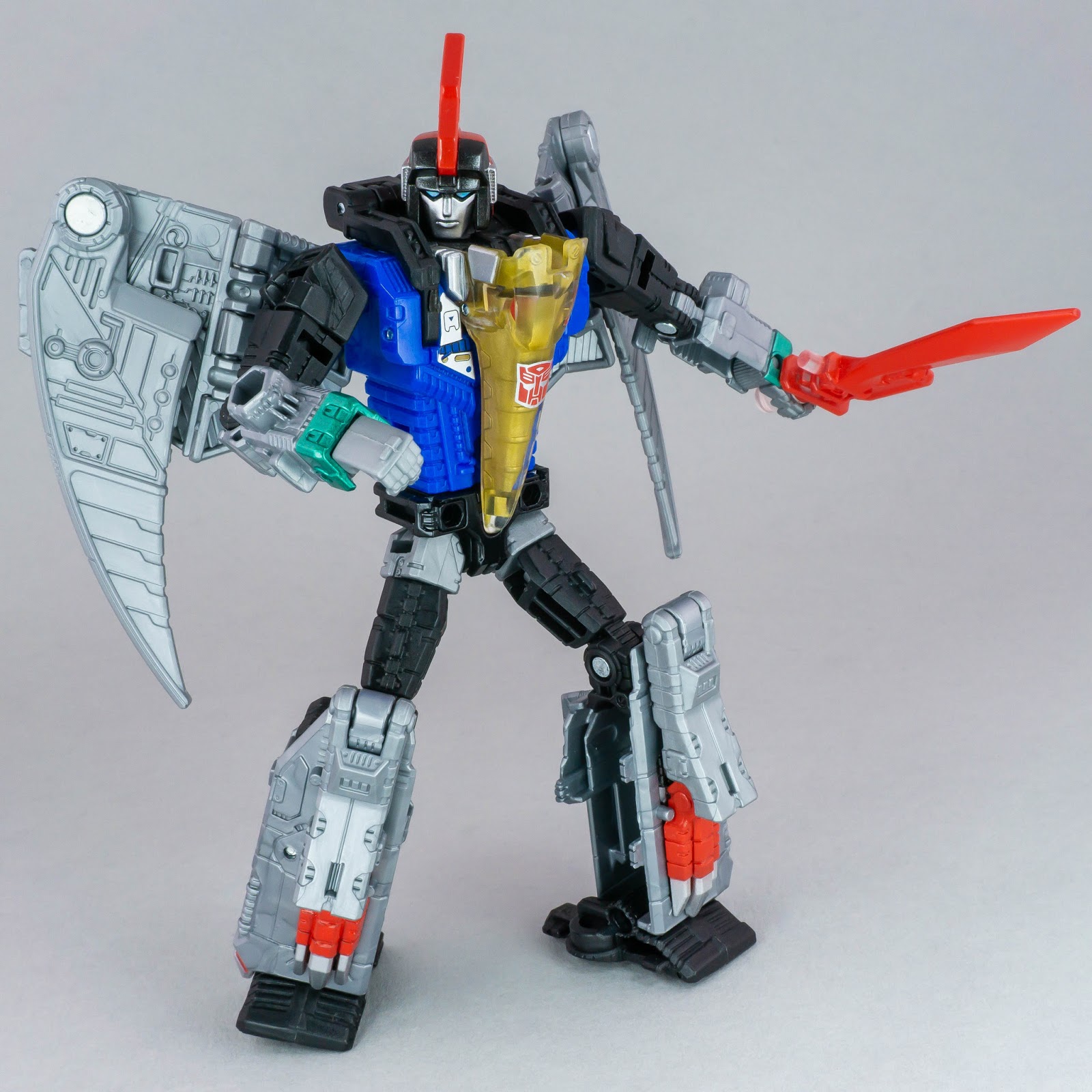 Transformers Power of the Primes Swoop robot mode posed