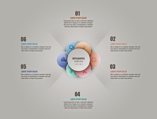 Photoshop Tutorial Graphic Design | Infographic Abstract Round