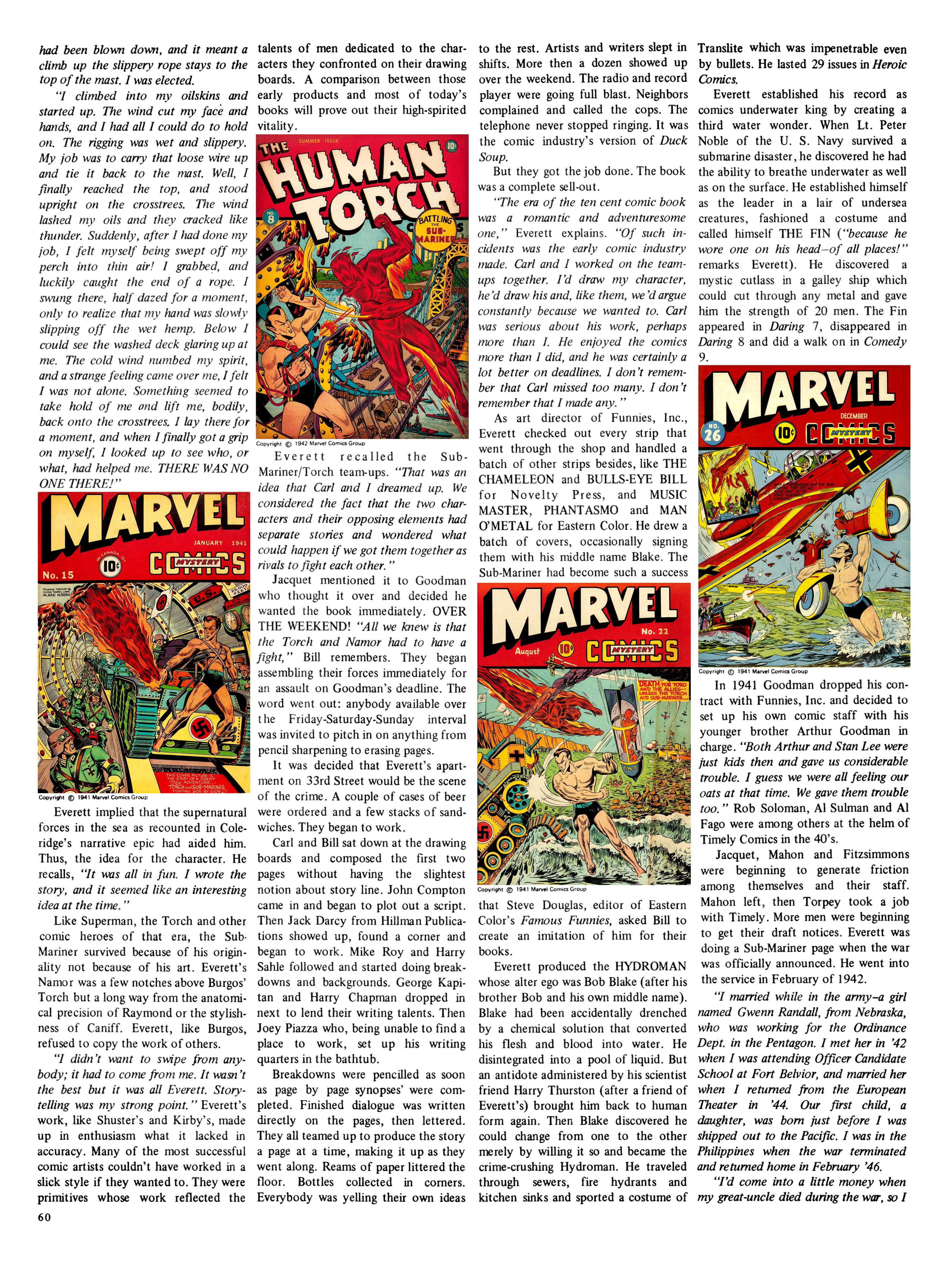 Read online The Steranko History of Comics comic -  Issue # TPB 1 - 60