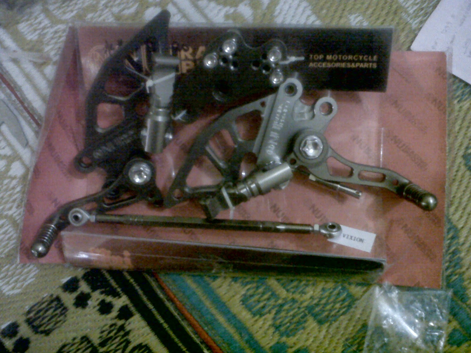 TUTORIAL PASANG FOOTSTEP UNDERBONE NUI MONSTER NEW V IXION Pappoe