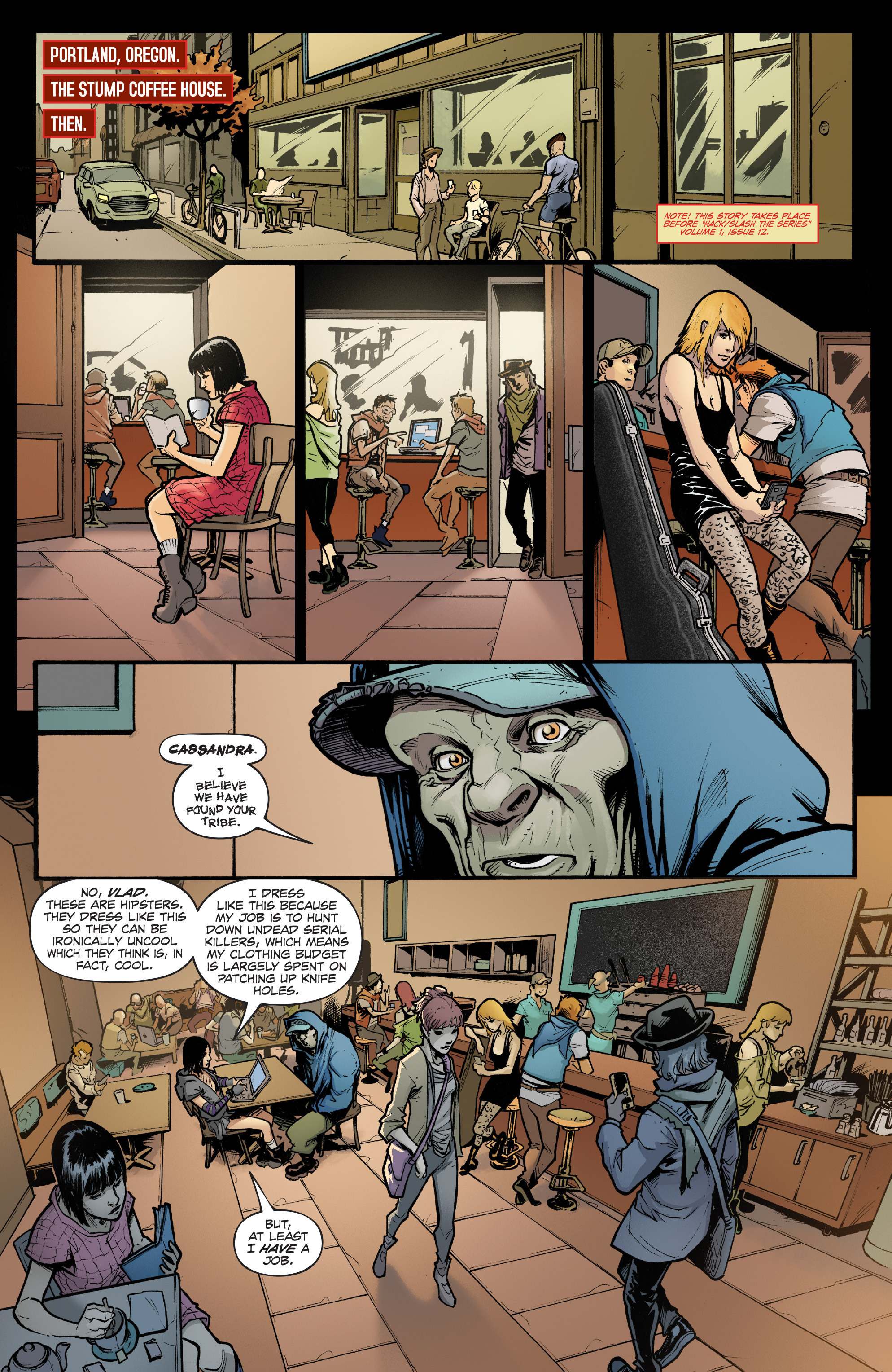 Read online Nailbiter / Hack/Slash comic -  Issue #1 - 21