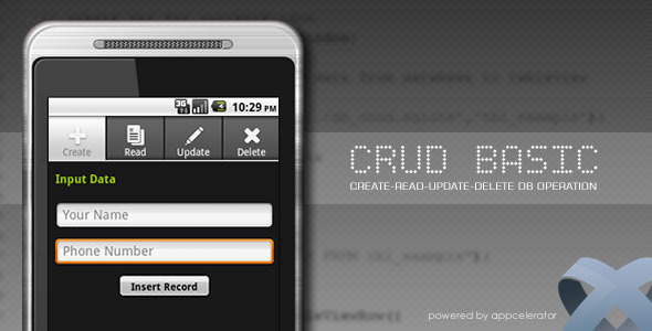 Basic CRUD Operation