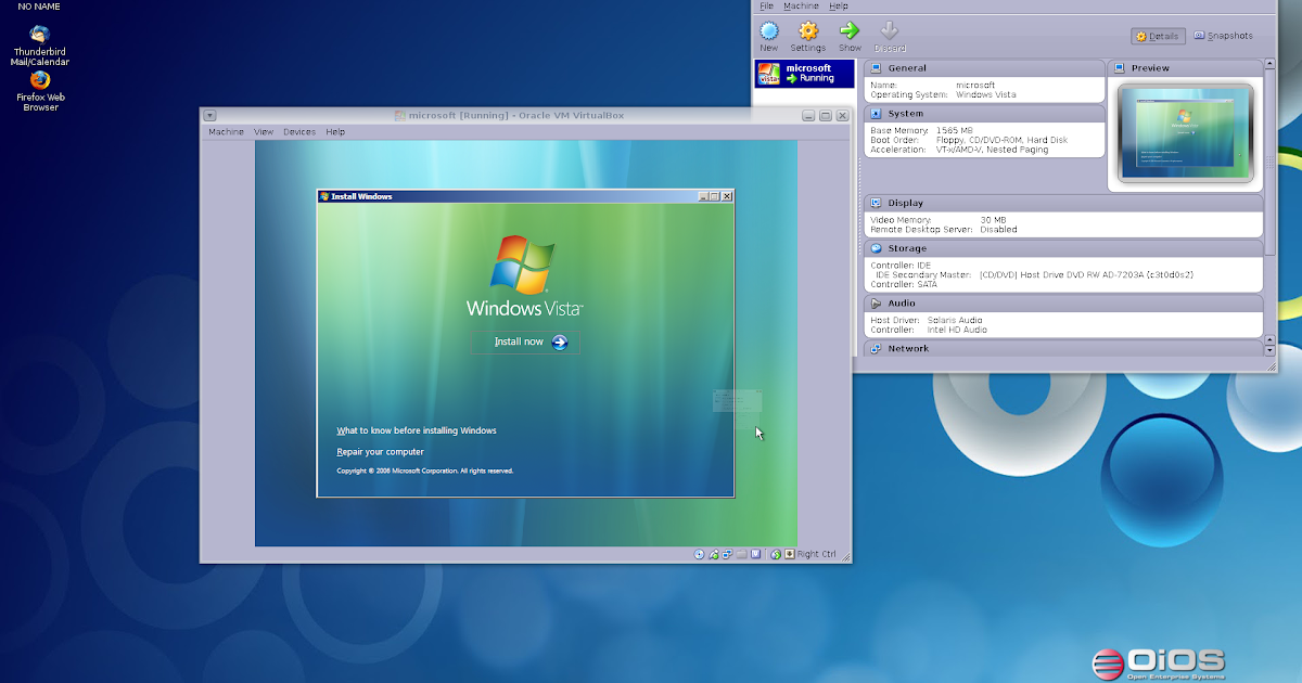 OiOS (openindiana) Unix: Installing Virtual Box 4.2.18 on OiOS 151a 8