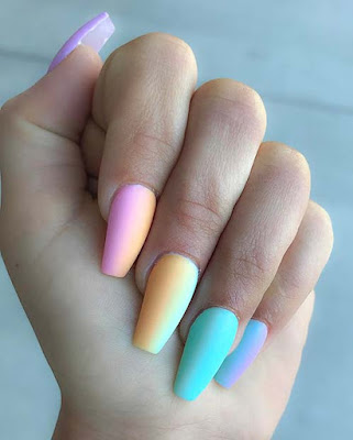 36+ Latest Colorful Rainbow Nails Ideas To Copy In Summer 2019 Are you search for cool rainbow nails that will wow 36+ Latest Colorful Rainbow Nails Ideas To Copy In Summer 2019