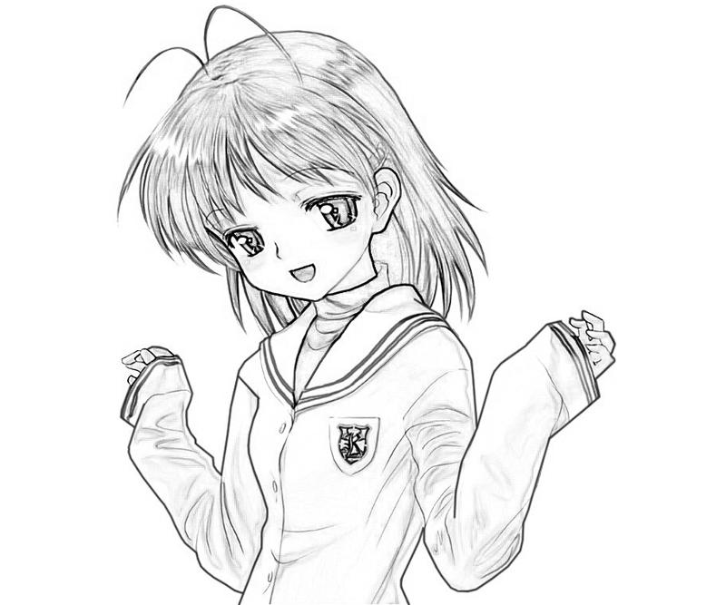 Clannad Nagisa Furukawa Cute | Temtodasas