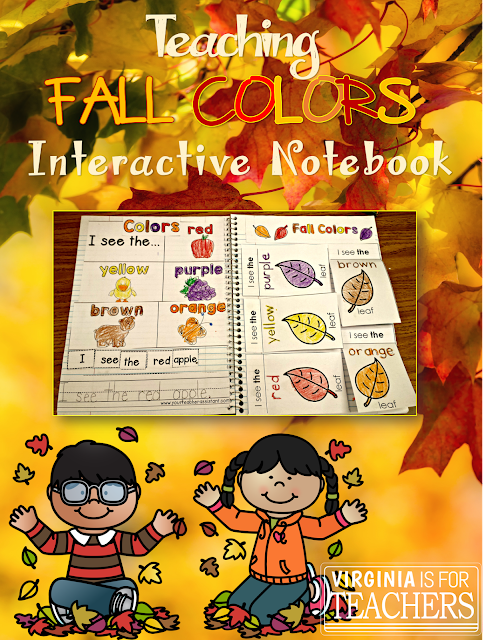  Teaching Fall Colors Interactive Notebook