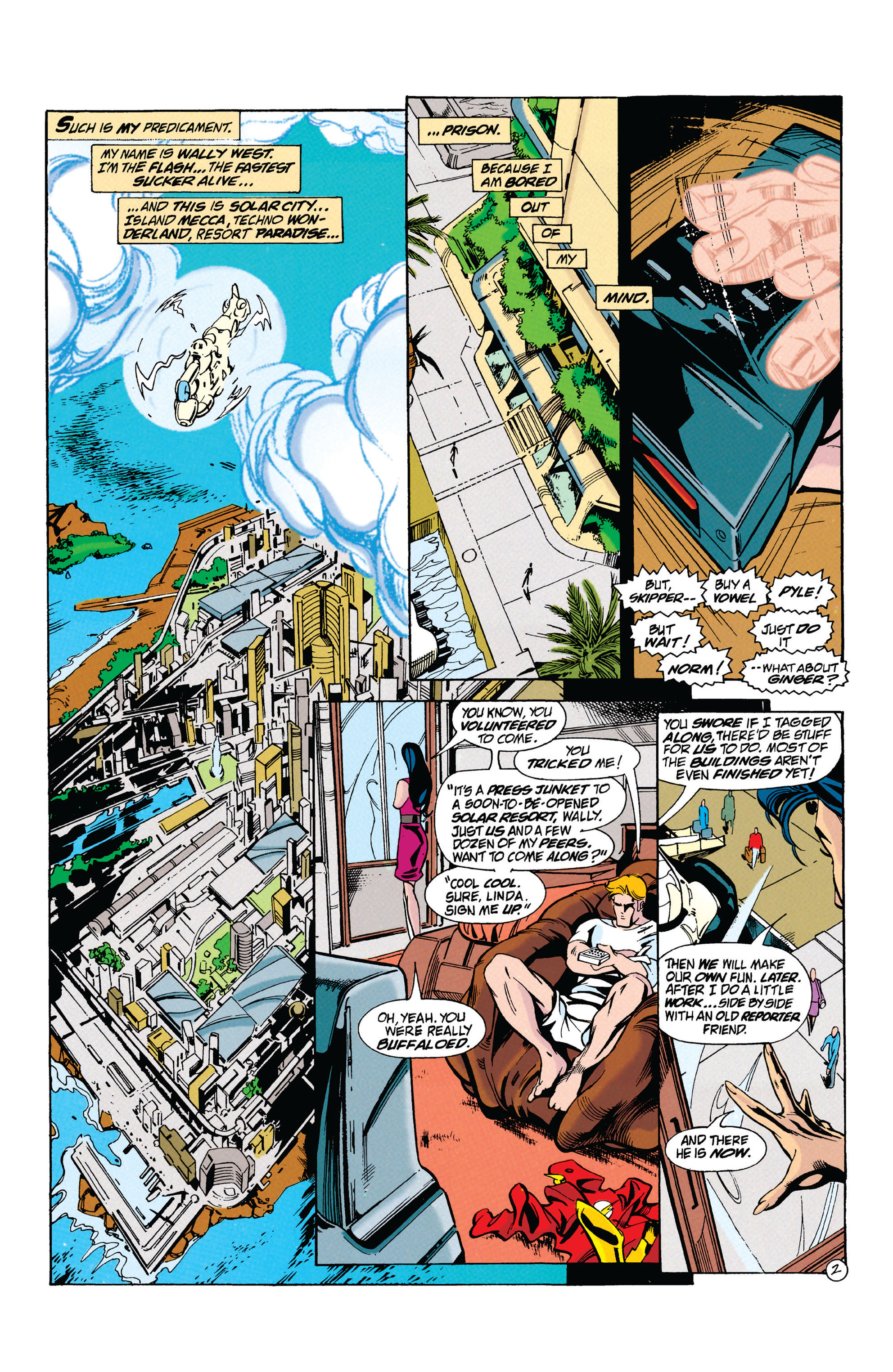 The Flash (1987) issue 107 - Page 3
