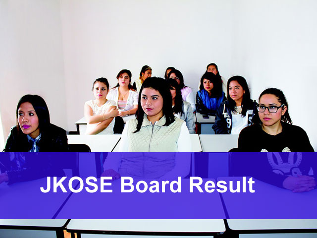 JKBOSE Result 2018 Jammu Kashmir Board Results Declared on @ jkbose.co.in