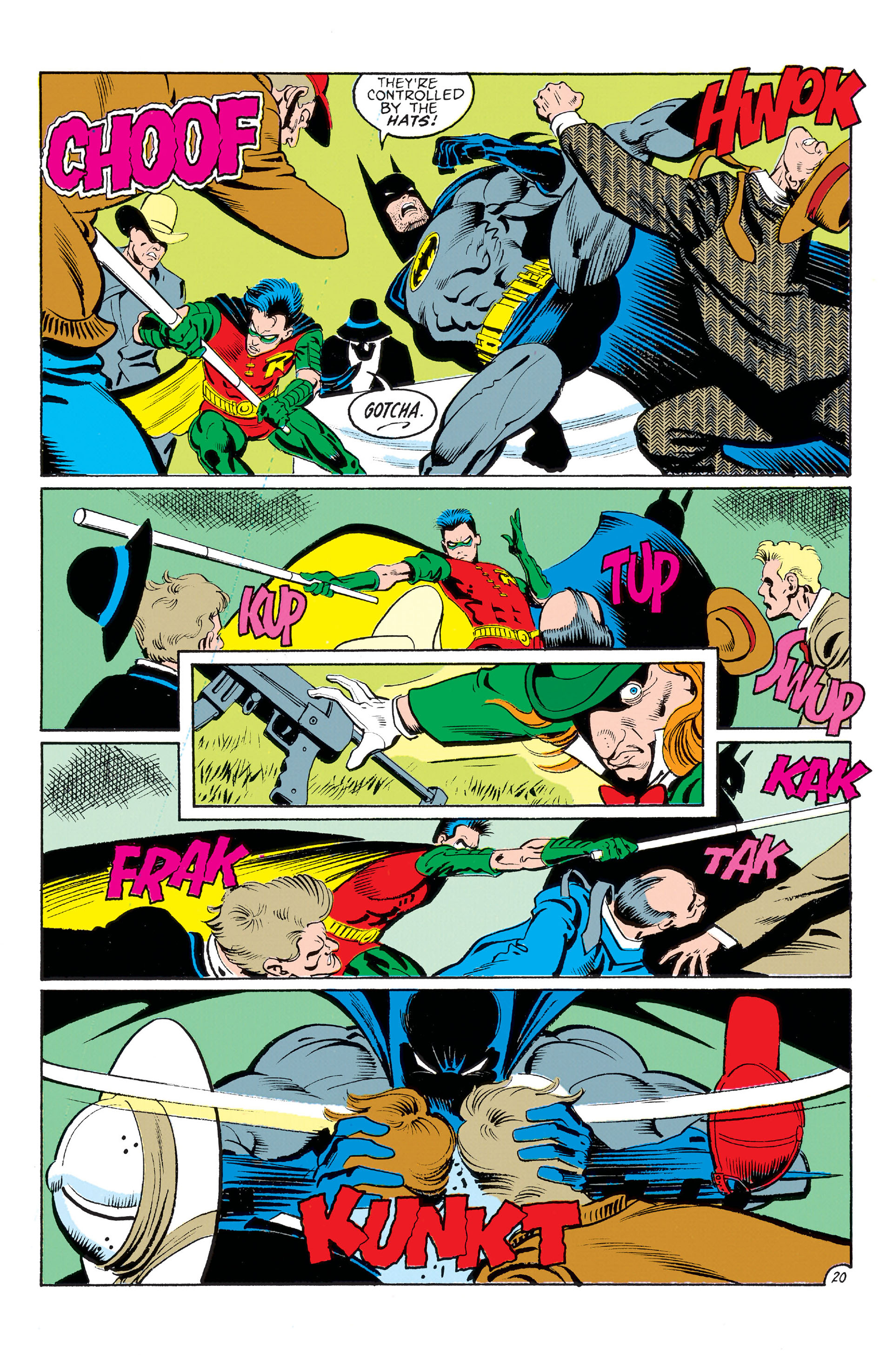 Read online Batman (1940) comic -  Issue #492 - 21