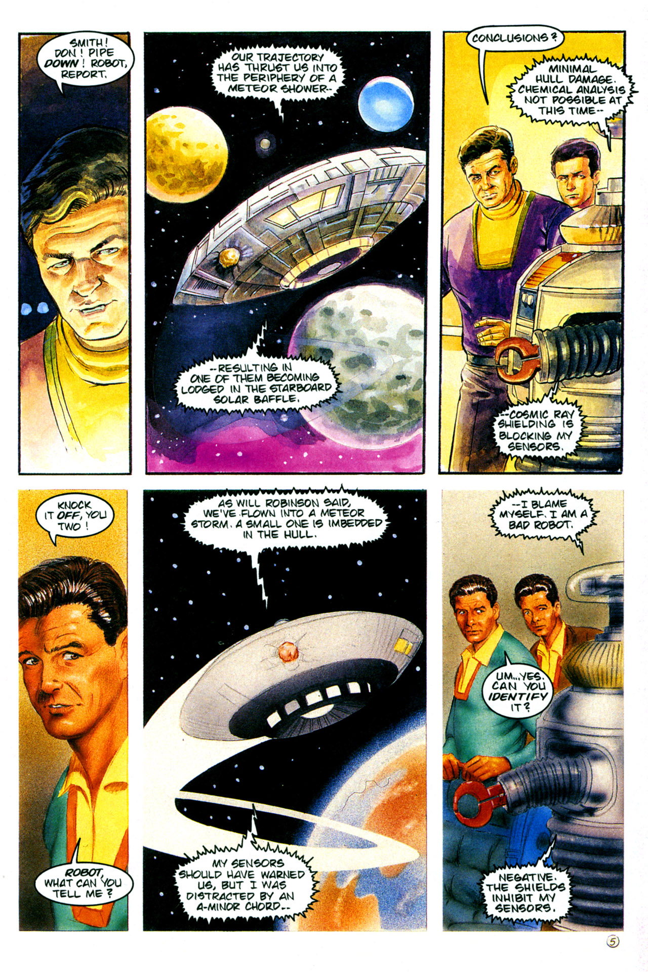 Read online Lost in Space (1991) comic -  Issue #5 - 6