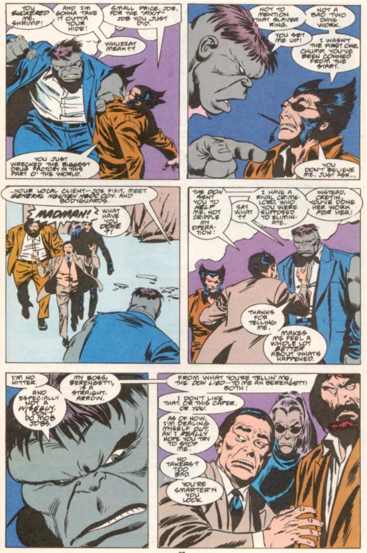 Wolverine (1988) Issue #8 #9 - English 20