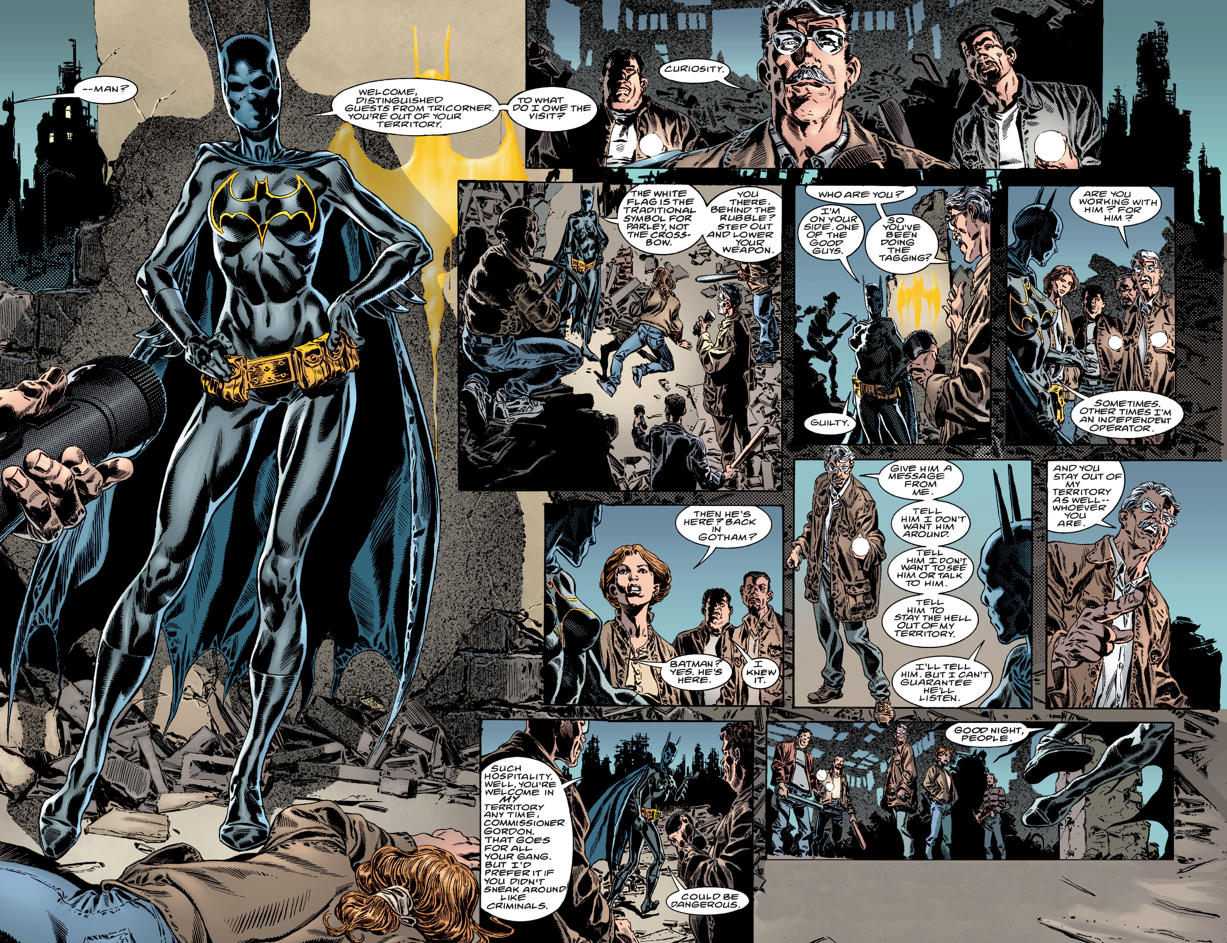 Read online Batman: No Man's Land (2011) comic -  Issue # TPB 1 - 453