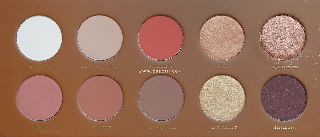 Zoeva | Caramel Melange Palette | Review and Swatches