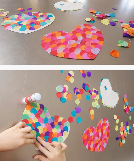 Okuloncesi Sanat Ve Fen Etkinlikleri Anneler Gunu Kalp Yapimi