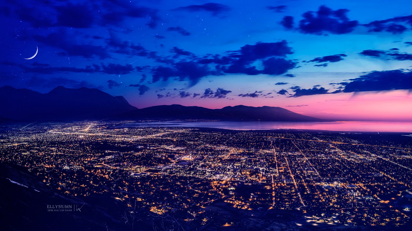 desktop wallpaper in 4k cityscape