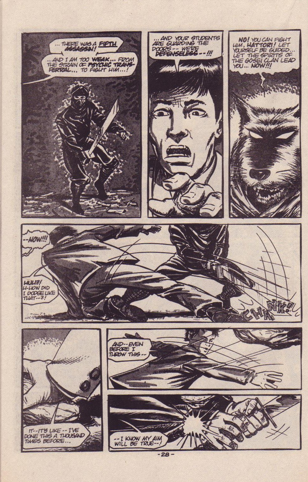 Read online Teenage Mutant Ninja Turtles (1984) comic -  Issue #9 - 30