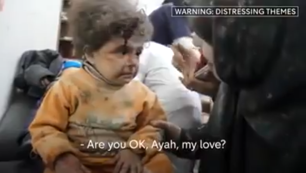 Tangisan Haru, Seorang Ibu di Aleppo yang Menangisi Putrinya Dalam Kondisi.... Tangisan Haru, Seorang Ibu di Aleppo yang Menangisi Putrinya Dalam Kondisi....