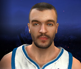 NBA 2K14 Nikola Pekovic Cyberface Mod