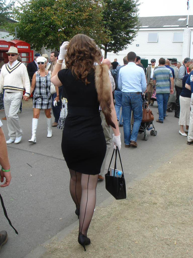 fashion tights skirt dress heels Stockingsexy look with nylons stockings