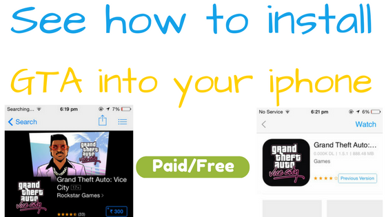 How to install GTA vice city on your iPhone