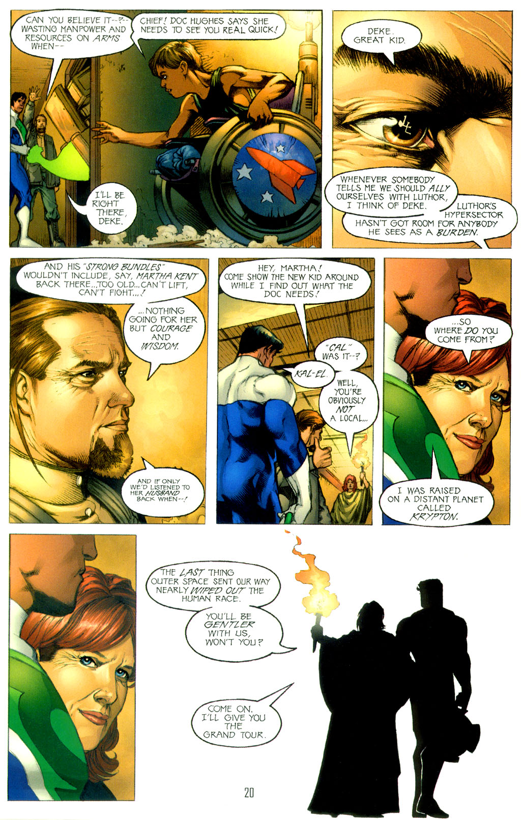 Read online Superman: Last Son of Earth comic -  Issue #2 - 20