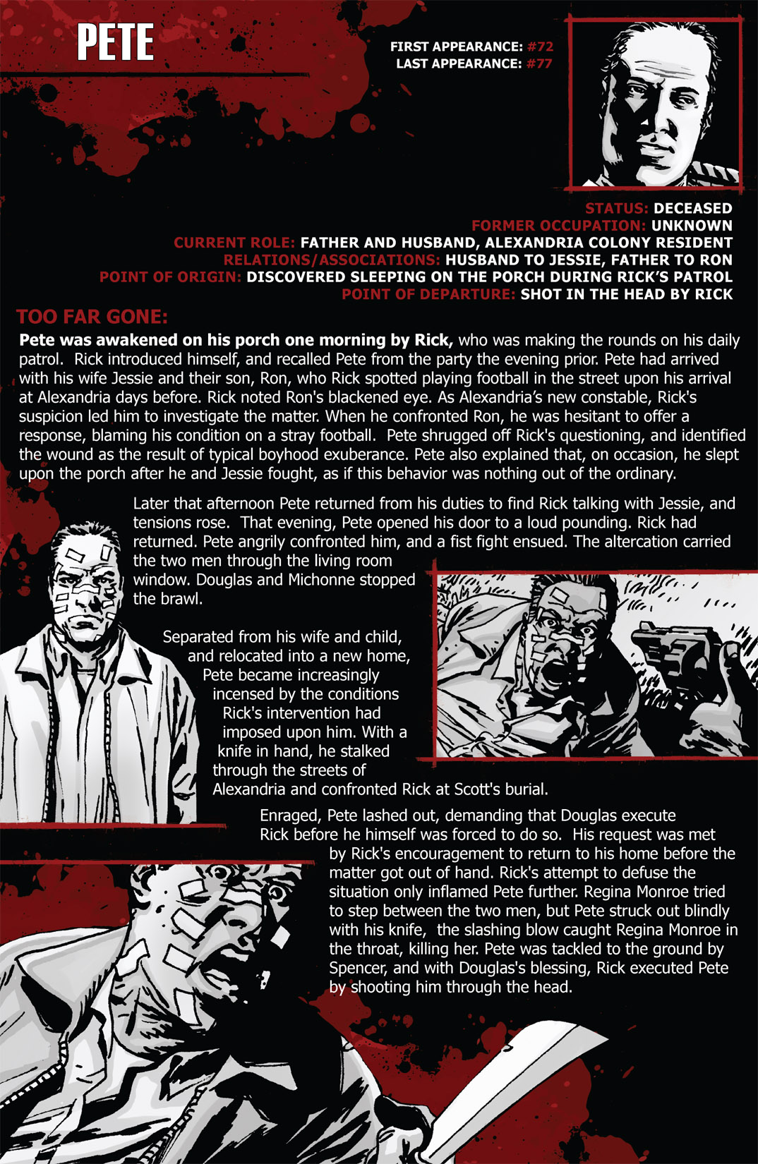 Read online The Walking Dead Survivors' Guide comic -  Issue # TPB - 96