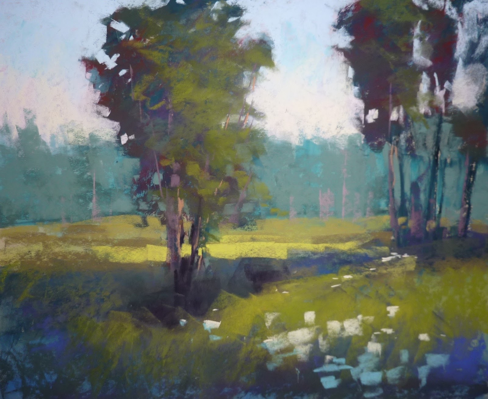 Painting My World A Important Tip for Creating Depth in a Landscape