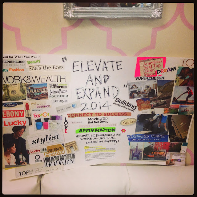 Elevate and Expand in 2014 + Tips for Creating a Vision Board - It's ...