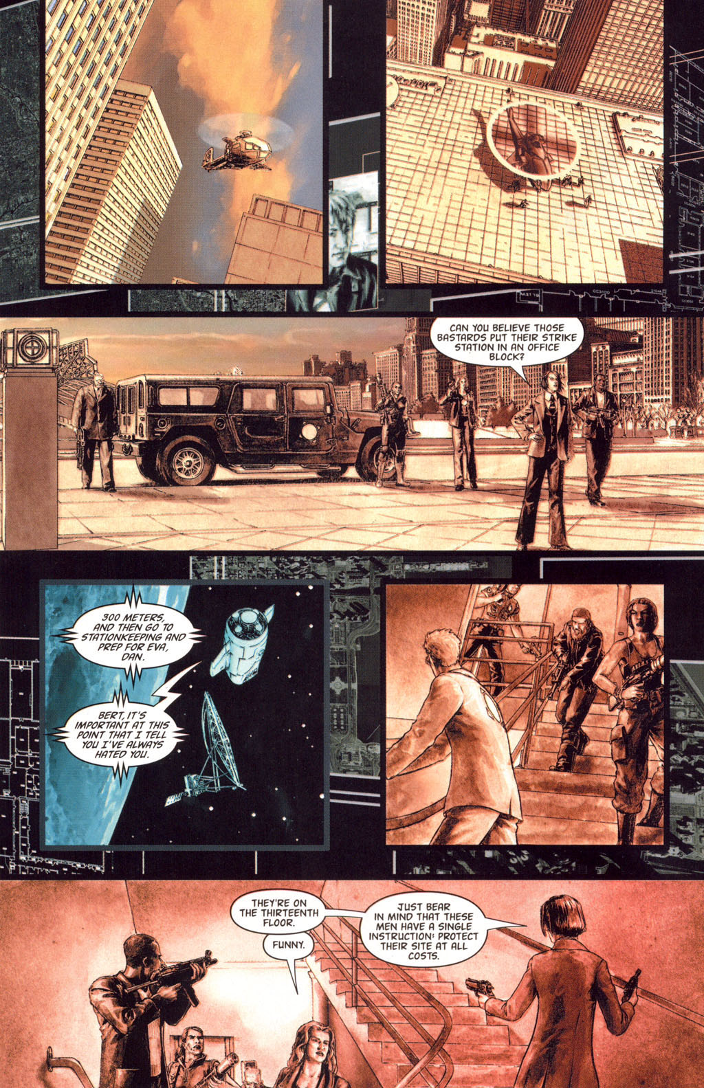 Read online Global Frequency comic -  Issue #12 - 16