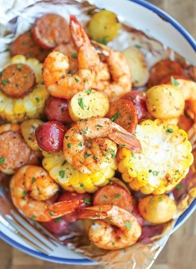 Shrimp Boil Foil Packets Shrimp Boil Foil Packets