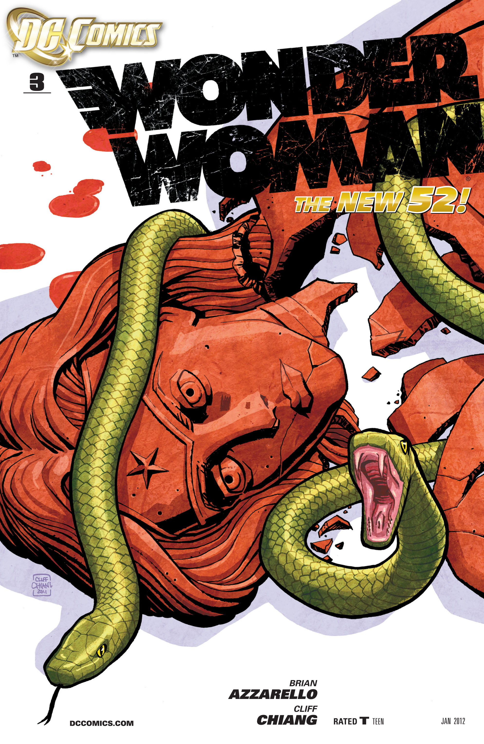 Read online Wonder Woman (2011) comic - Issue #3 - 1