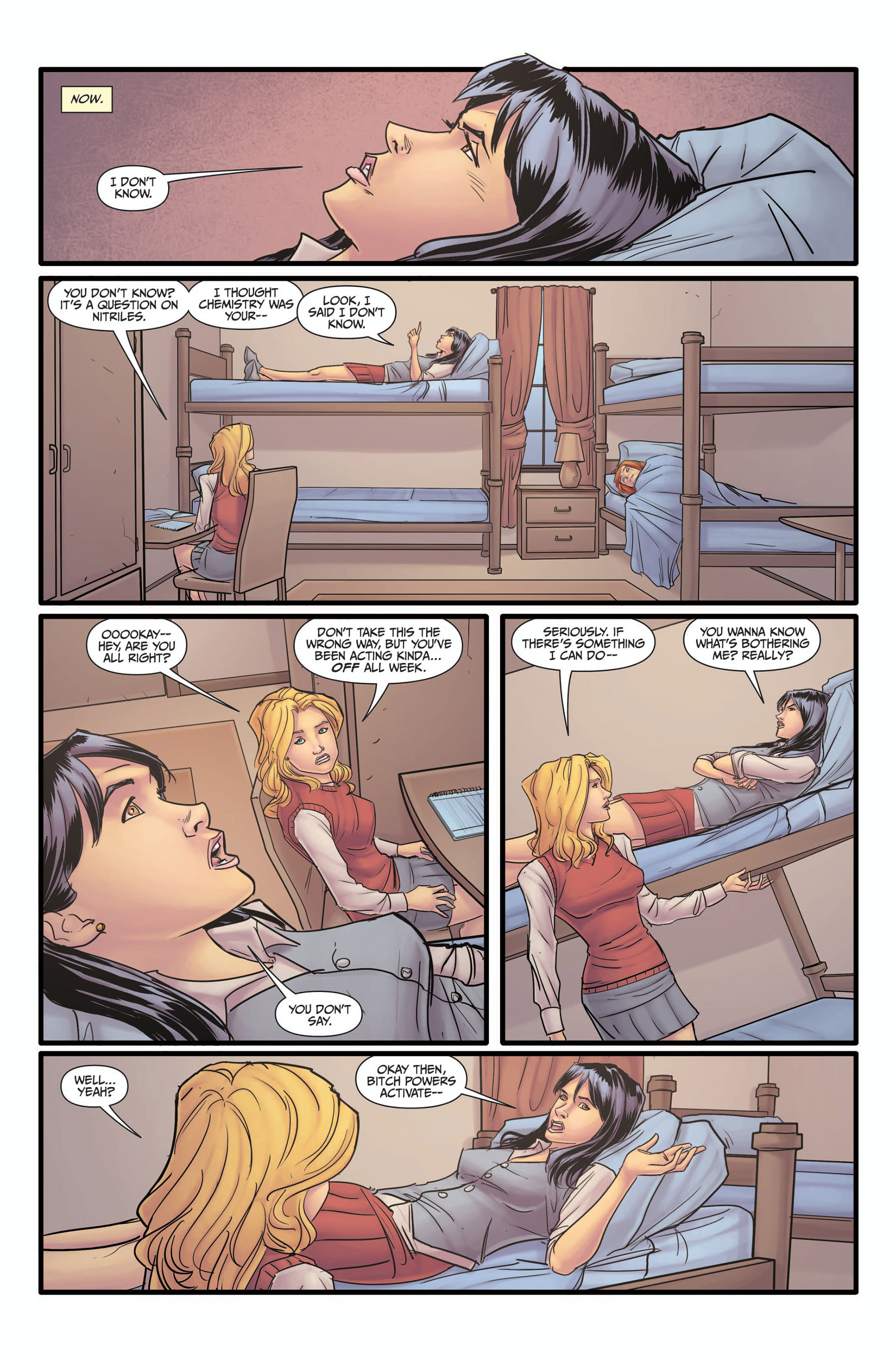 Read online Morning Glories comic -  Issue #7 - 6