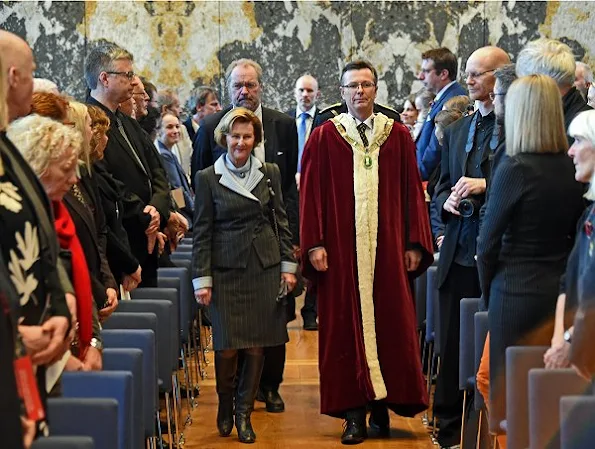 Queen Sonja of Norway attended the opening of the new Faculty of Fine Art, Music and Design at the University of Bergen