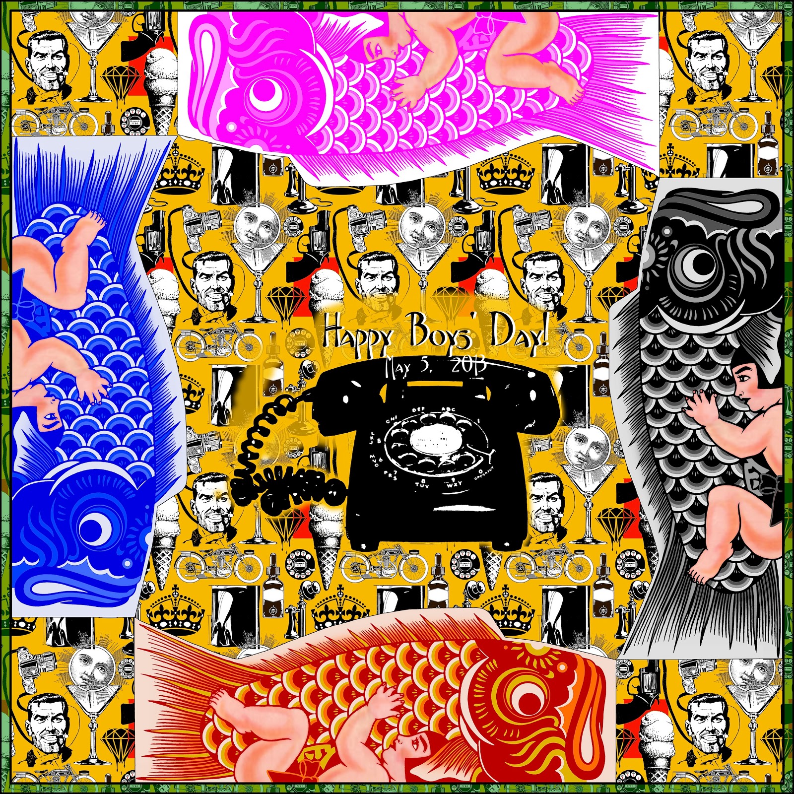 Scarf Boys "Boy's Day in Japan"