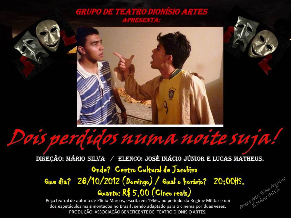 DOIS PERDIDOS NUMA NOITE SUJA