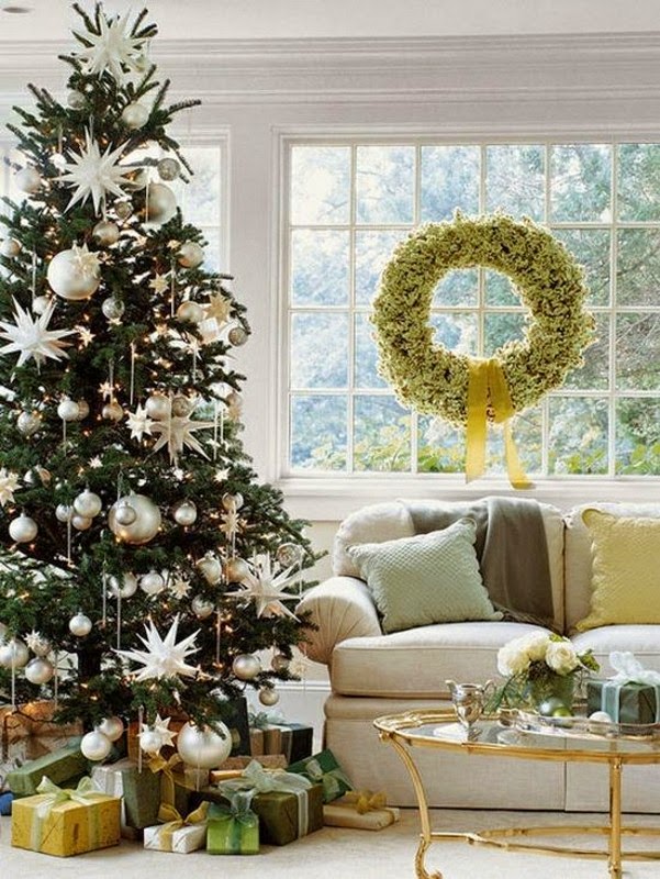 Ideas for decorating the house and Christmas tree