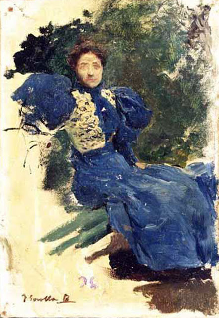 Retrato femenino, Joaquín Sorolla Bastida, Retratos de Joaquín Sorolla, Joaquín Sorolla y Bastida, Joaquín Sorolla, Pintor español, Retratista español, Pintores Valencianos