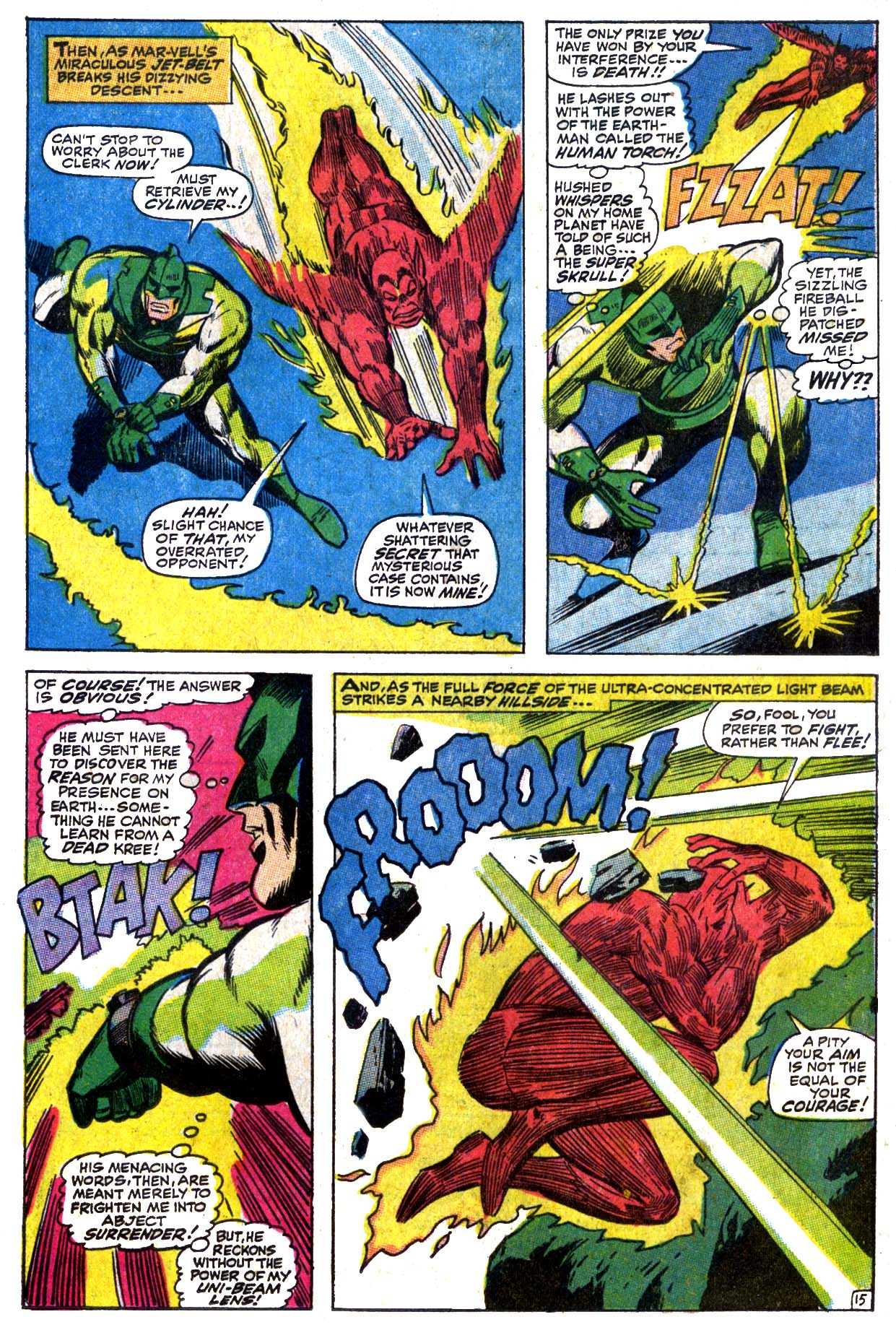 Read online Captain Marvel (1968) comic -  Issue #2 - 16